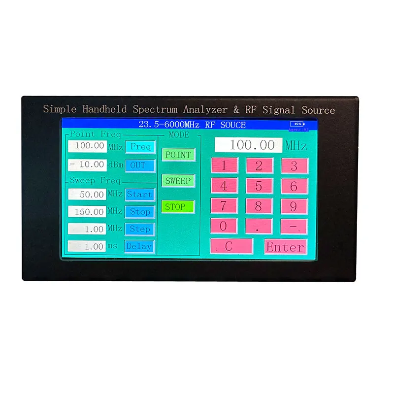 ZQ6 6G Simple Handheld Spectru - Signal Generator Spectrum Analyzer recension och pris