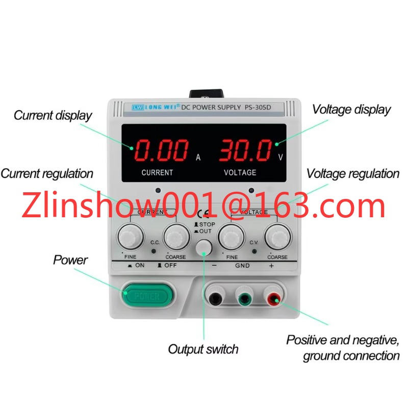 PS-305D 30V 5A 150W Laboratory - Linear Lab Power Supply Adjustable recension och pris
