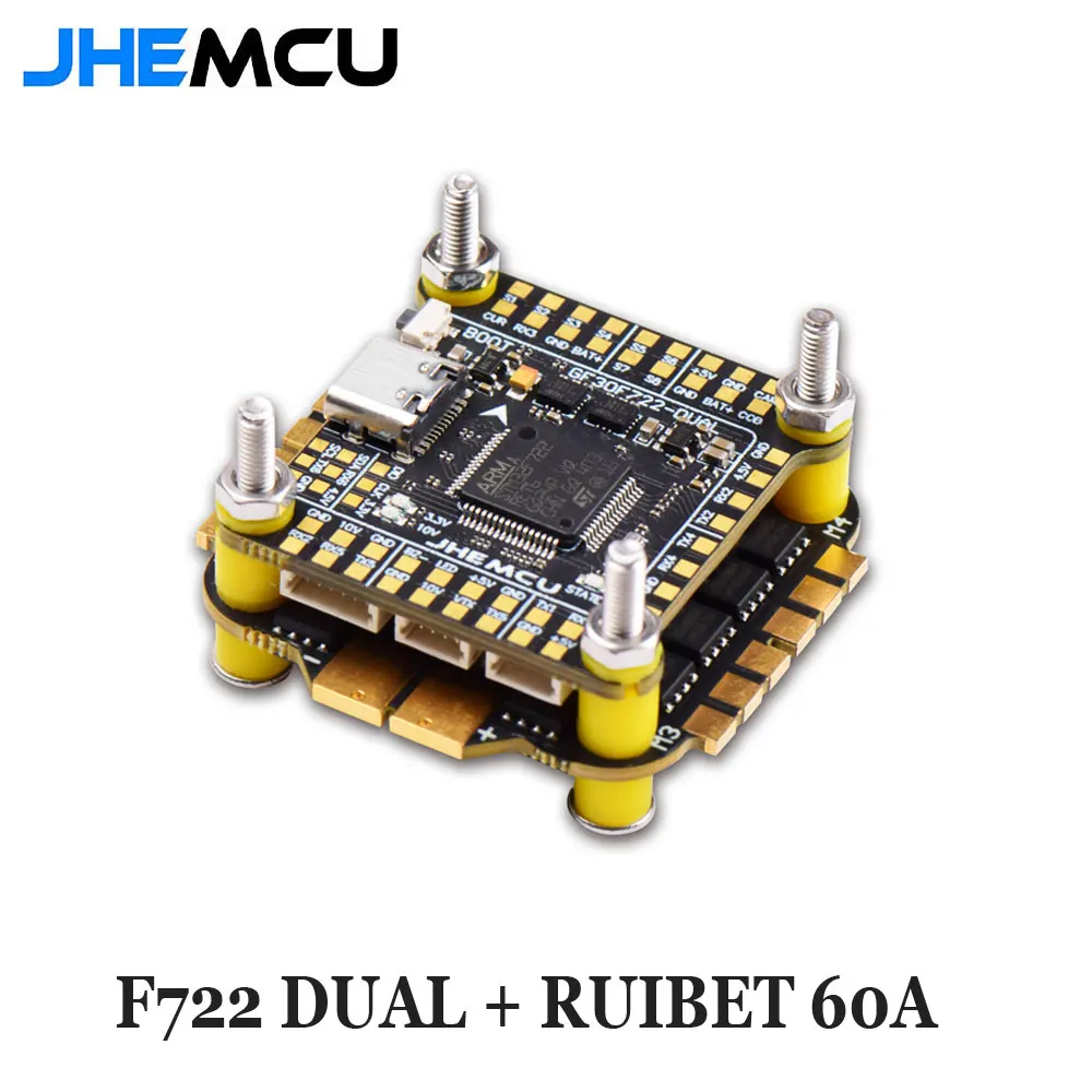 UniFlyJHEMCU F7 Stack F722 Dua - Fpv Flight Controller F7 Stack 60A recension och pris